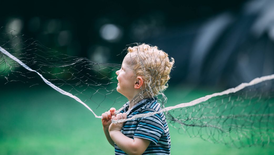 Photography of child playing