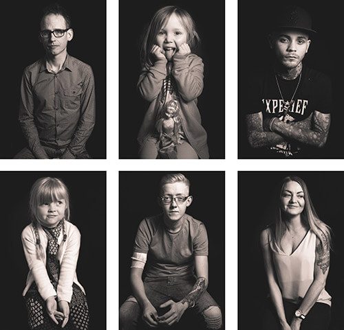 47 / A Life With Cystic Fibrosis Sample Portraits