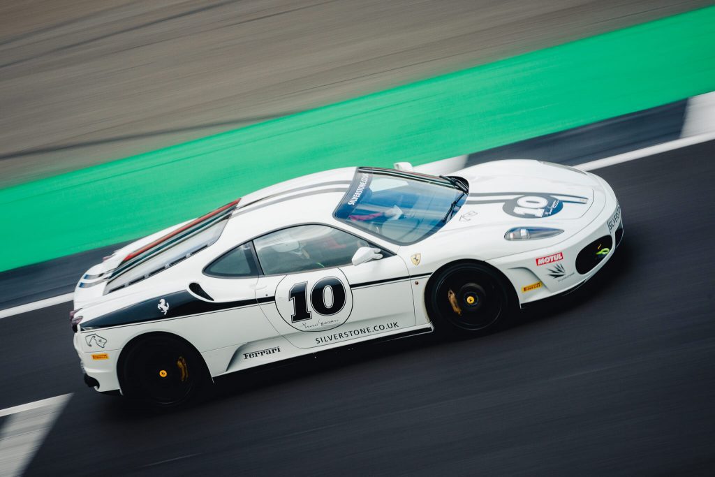 Ferrari on track - Silverstone circuit