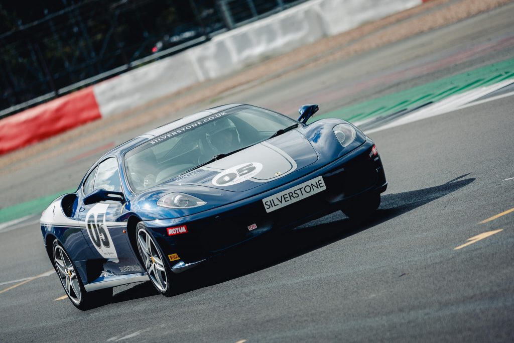 Ferrari on track - Silverstone circuit
