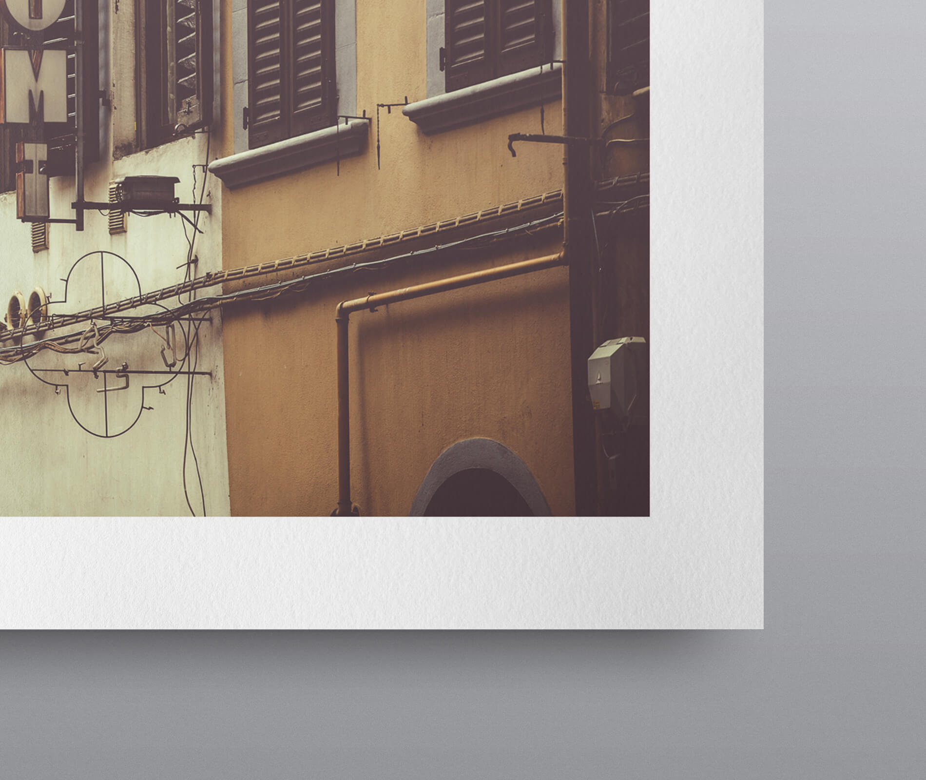 "PROFUM" Giclée Fine Art Print, Florence Italy (Detail)