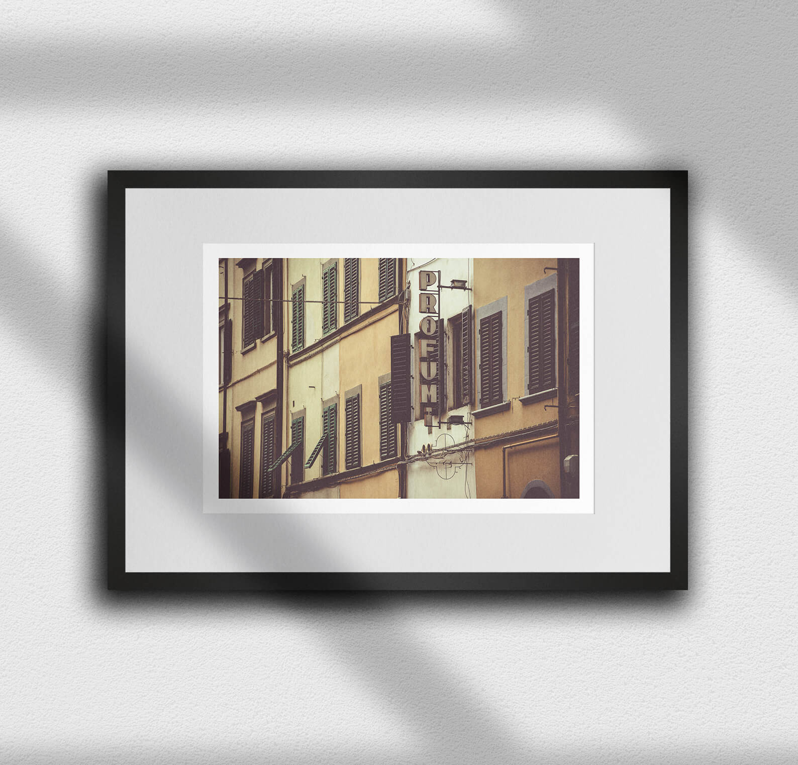 "PROFUM" Giclée Fine Art Print, Florence, Italy