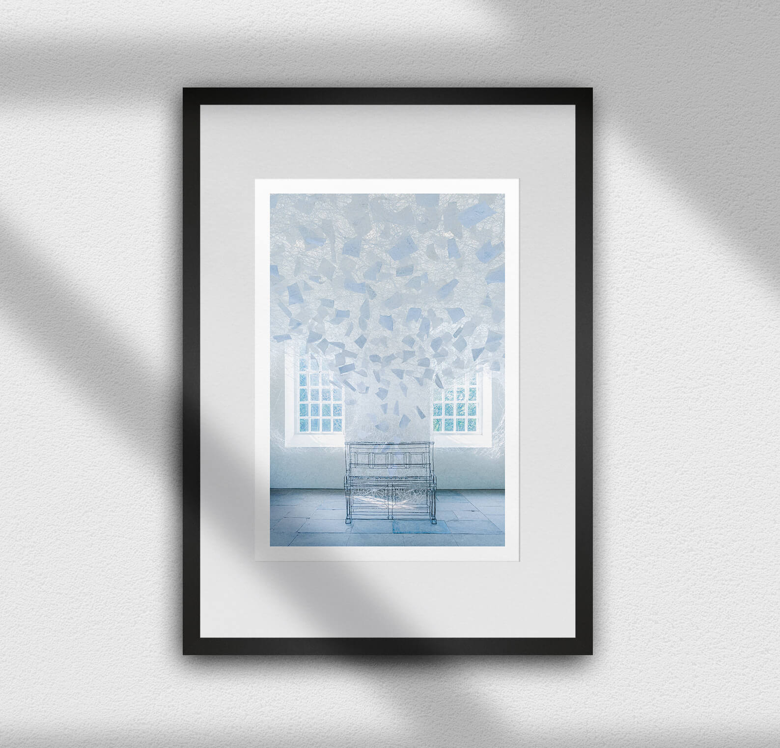 "BEYOND TIME" Giclée Fine Art Print, Chiharu Shiota Yorkshire Sculpture Park