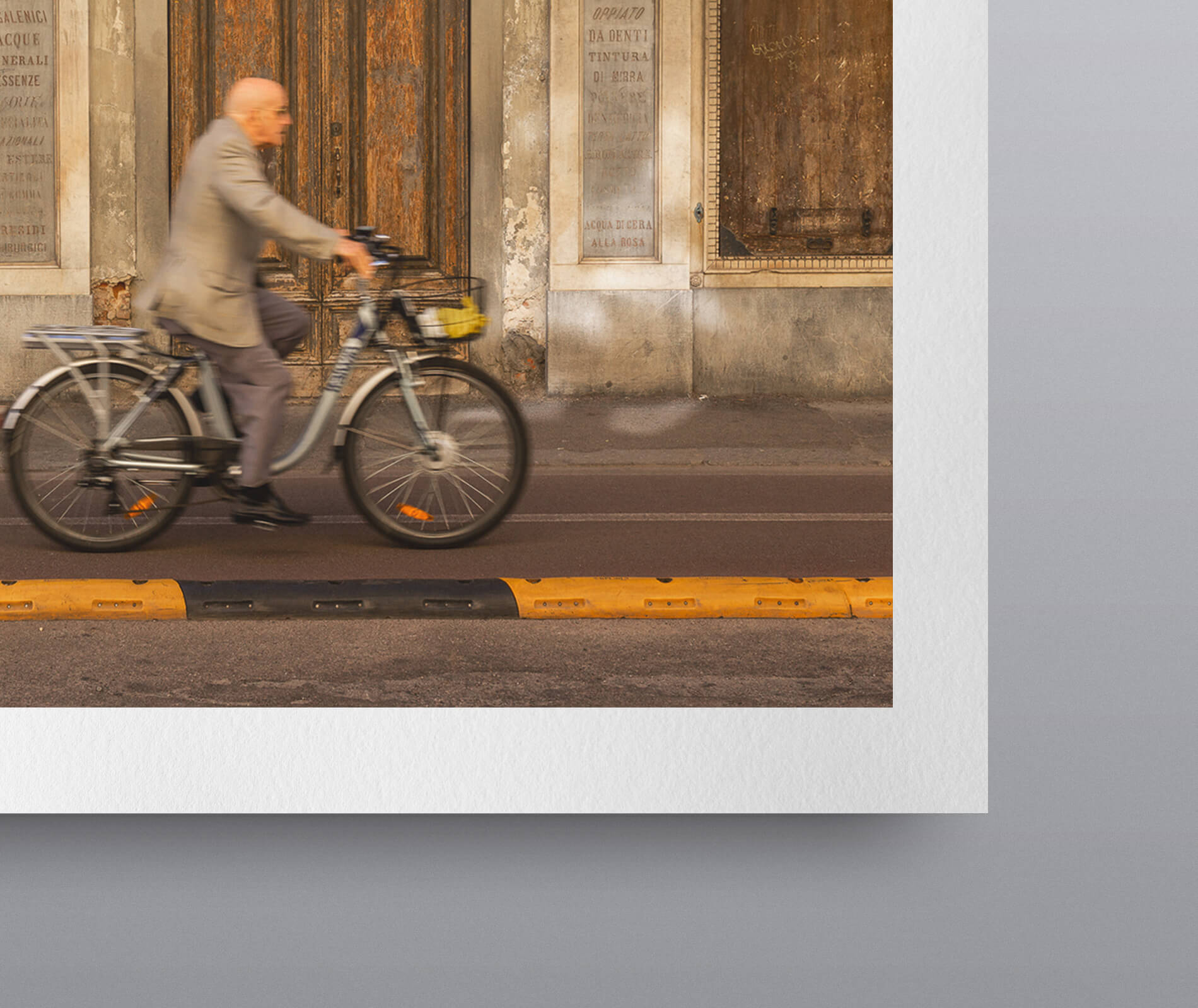 "BIKE" Giclée Fine Art Print, Florence Italy (Detail)