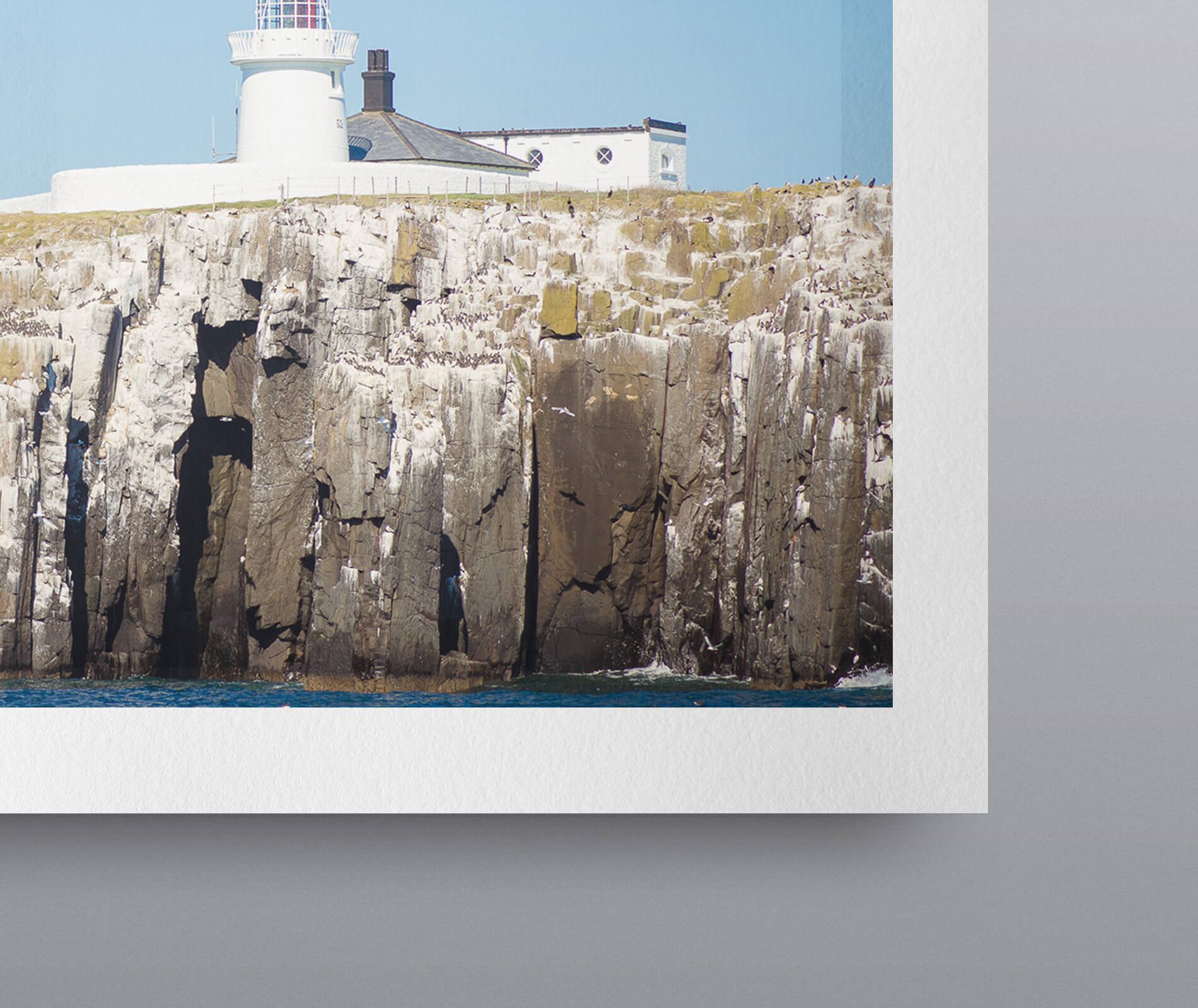 "FARNE LIGHTHOUSE" Giclée Fine Art Print, Northumberland (Detail)