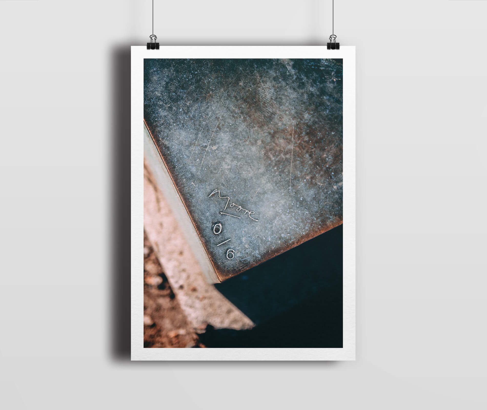 "MOORE" Giclée Fine Art Print, Yorkshire Sculpture Park (Hanging)
