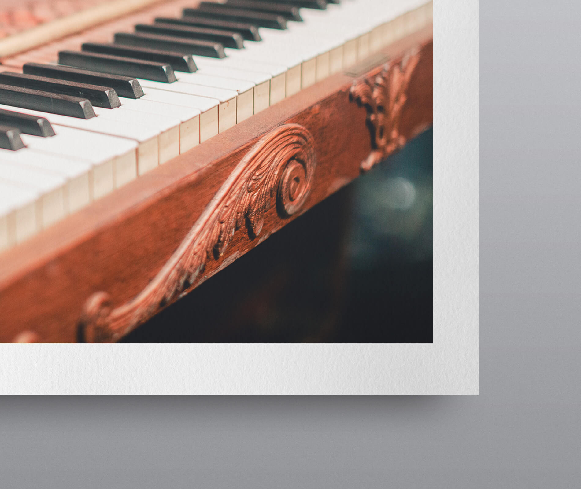 "PIANO" Giclée Fine Art Print (Detail)