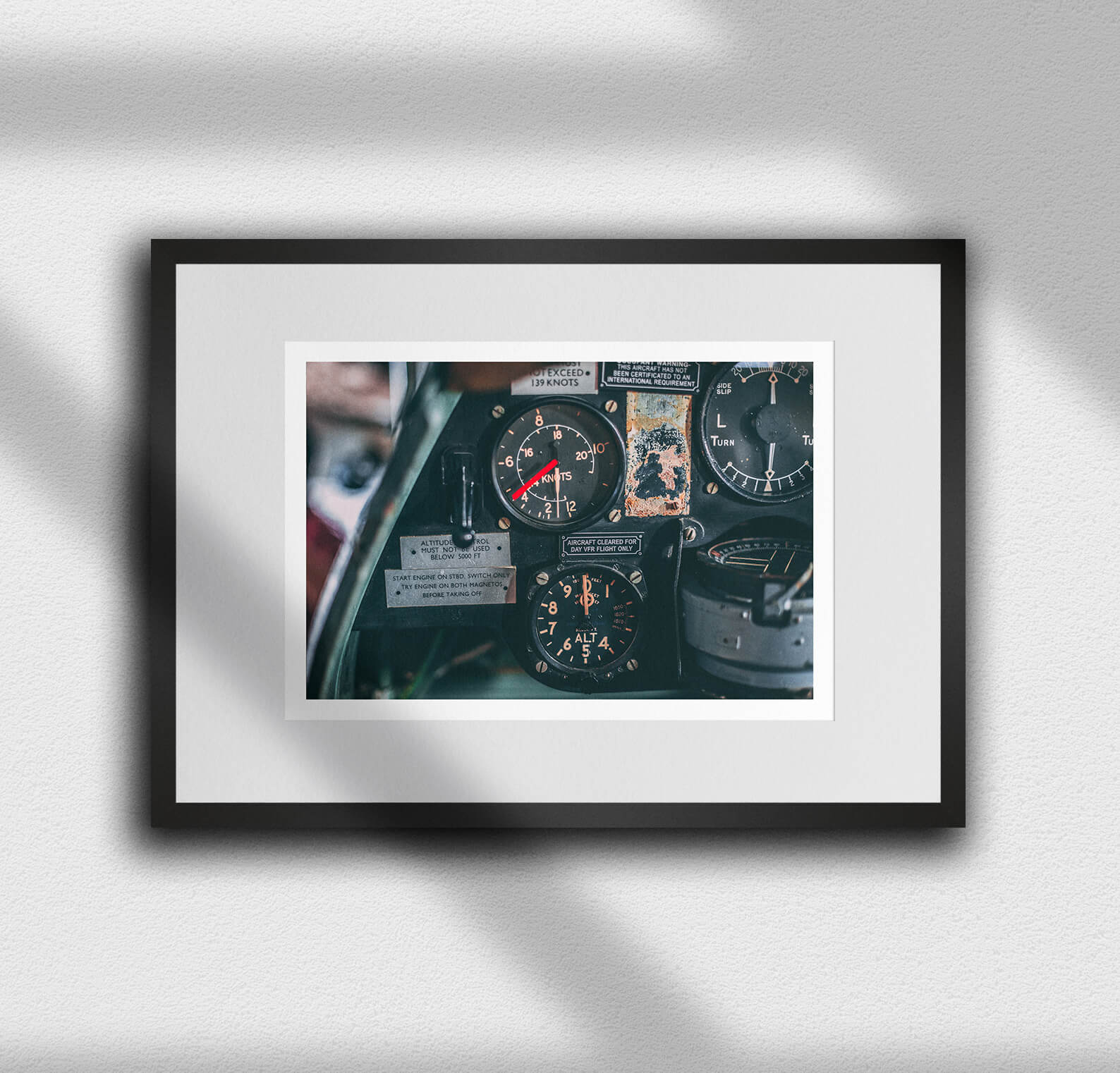 "TIGERMOTH DIALS" Giclée Fine Art Print
