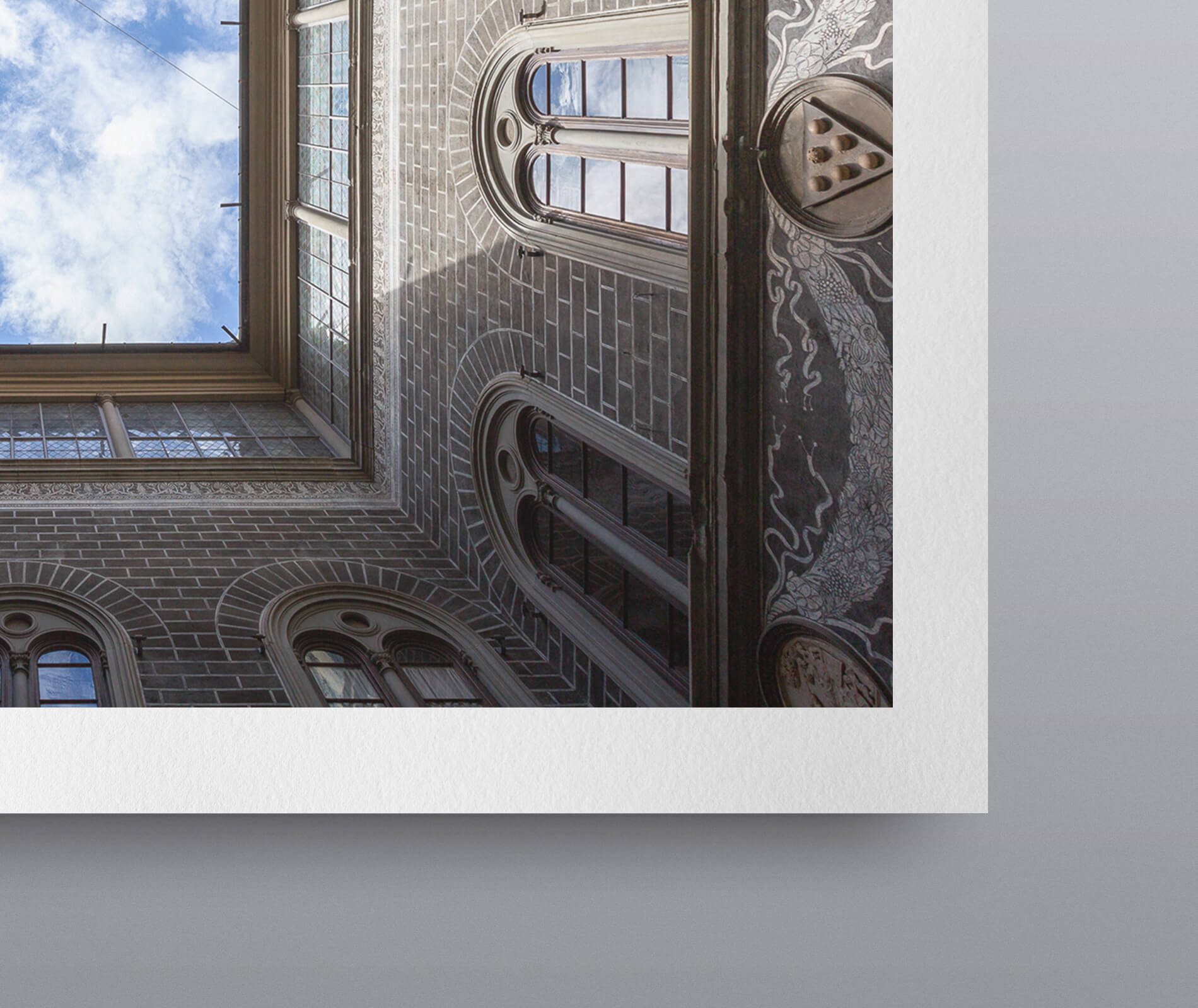"UP" Giclée Fine Art Print, Florence Italy (Detail)