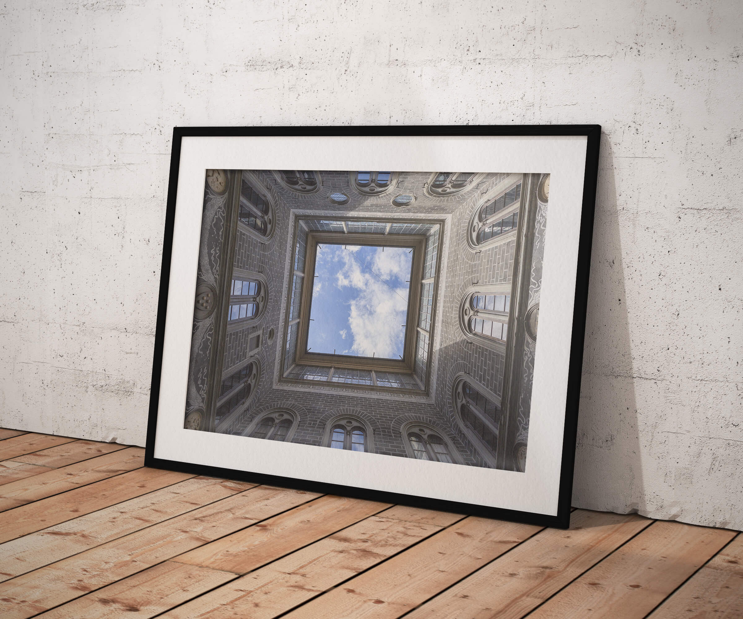 "UP" Giclée Fine Art Print, Florence Italy (Framed)