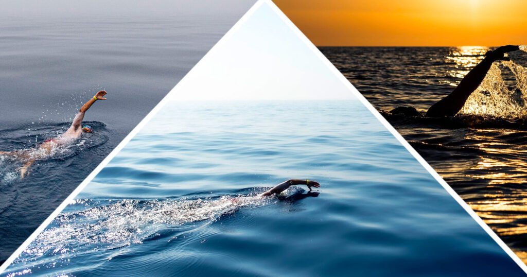 Former Malta Olympian Neil Agius completed a 62 mile open water swim documented by photographer Kurt Arrigo