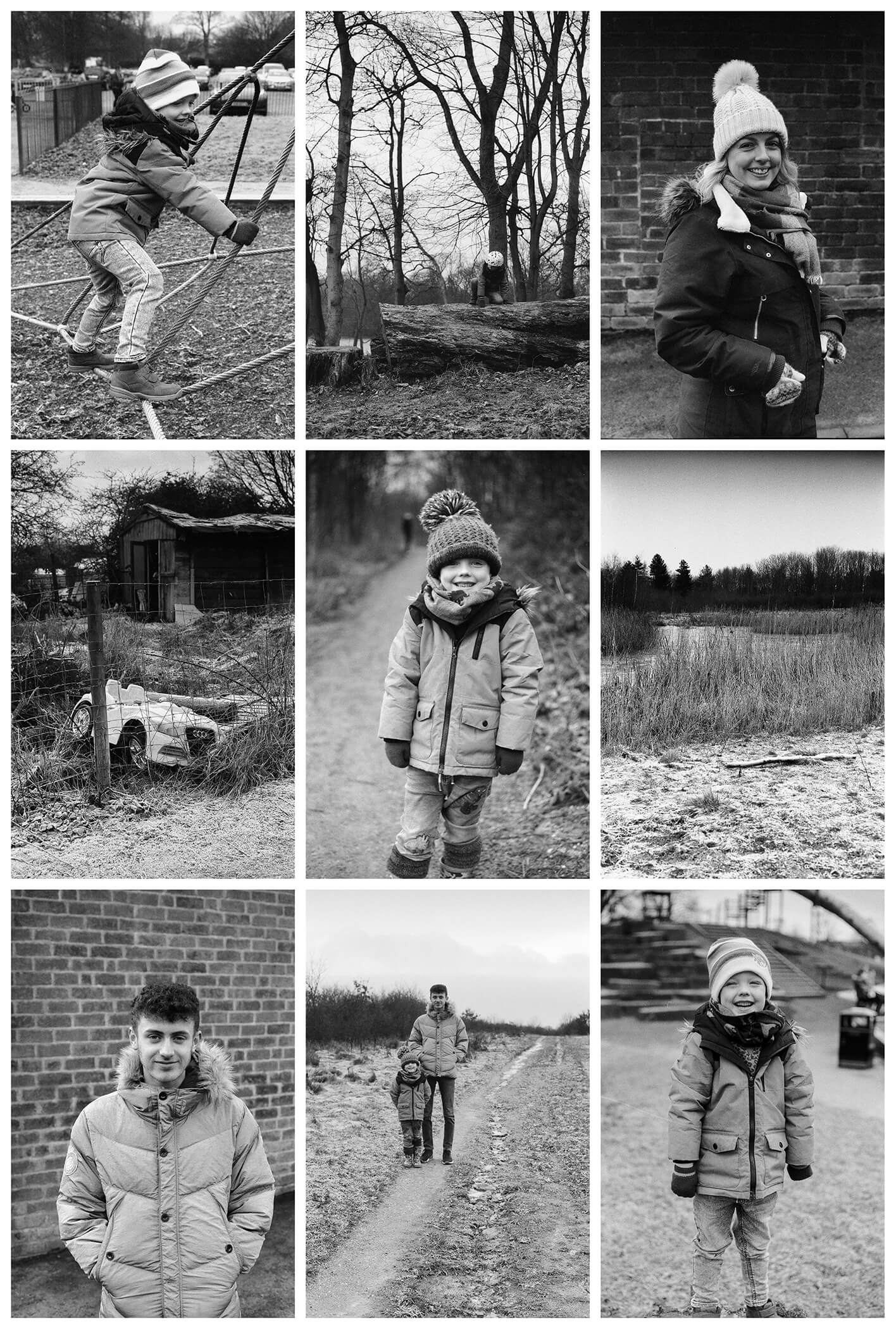 Selection of photographs from the film. Shot on Fomapan 200 Black & White film with a Canon FX and 50mm f/1.8 lens