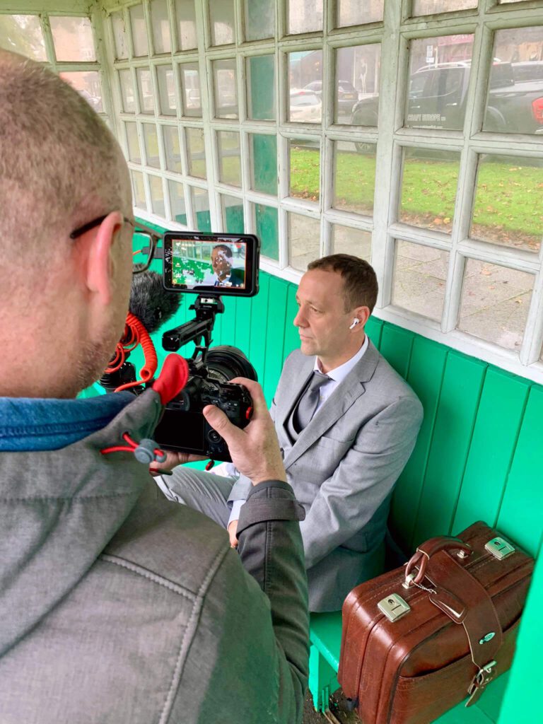Shooting Videography. Behind the scenes of 'MANNEQUIN' - A Film by Simon Wiffen and Art Making Animals