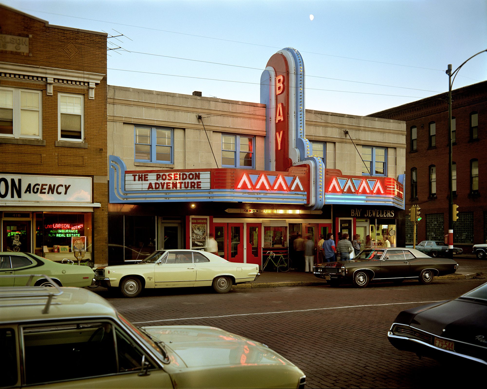 Stephen Shore, Second Street, Ashland, Wisconsin, July 9, 1973, from the series Uncommon Places, 1973–86