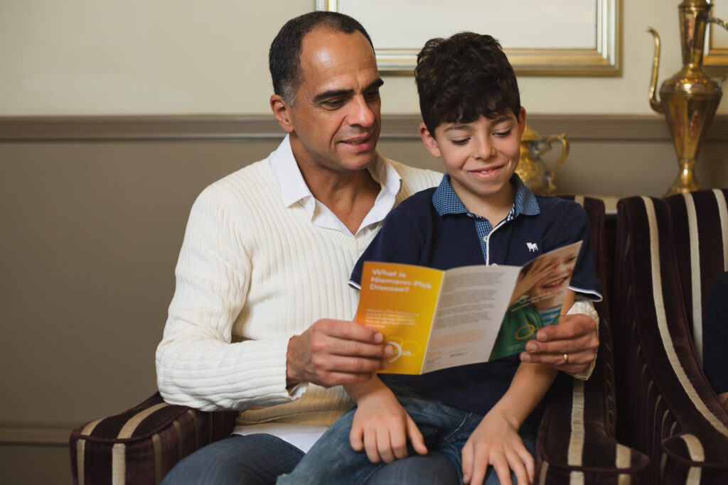 Capturing photography of families impacted by Niemann-Pick disease