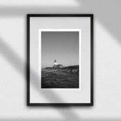 "LONGSTONE LIGHTHOUSE" Giclée Fine Art Print, Farne Islands, Northumberland