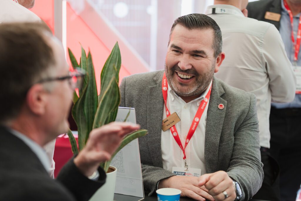 Hybrid event photography and videography for Winvic at UKREiiF 2025