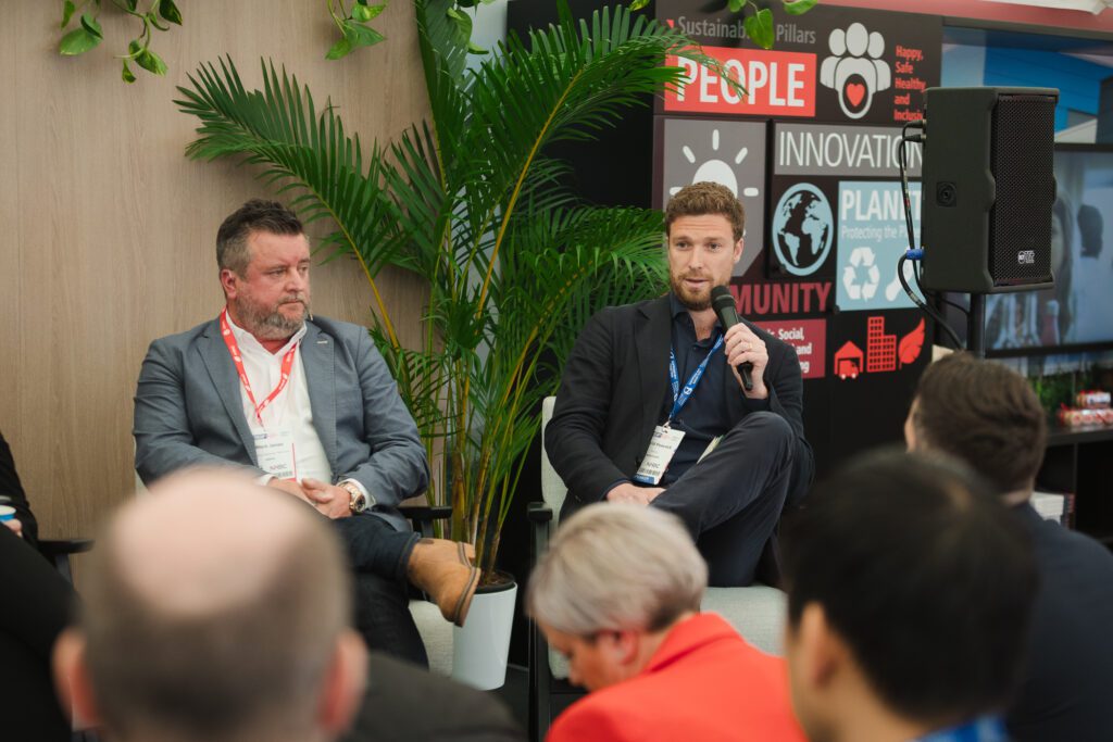 Hybrid event photography and videography for Winvic at UKREiiF 2025