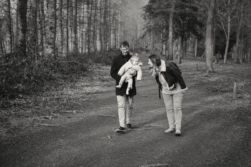Family Shoot with Joe, Alba & Family at Newmillerdam - Simon Wiffen Photography & Film