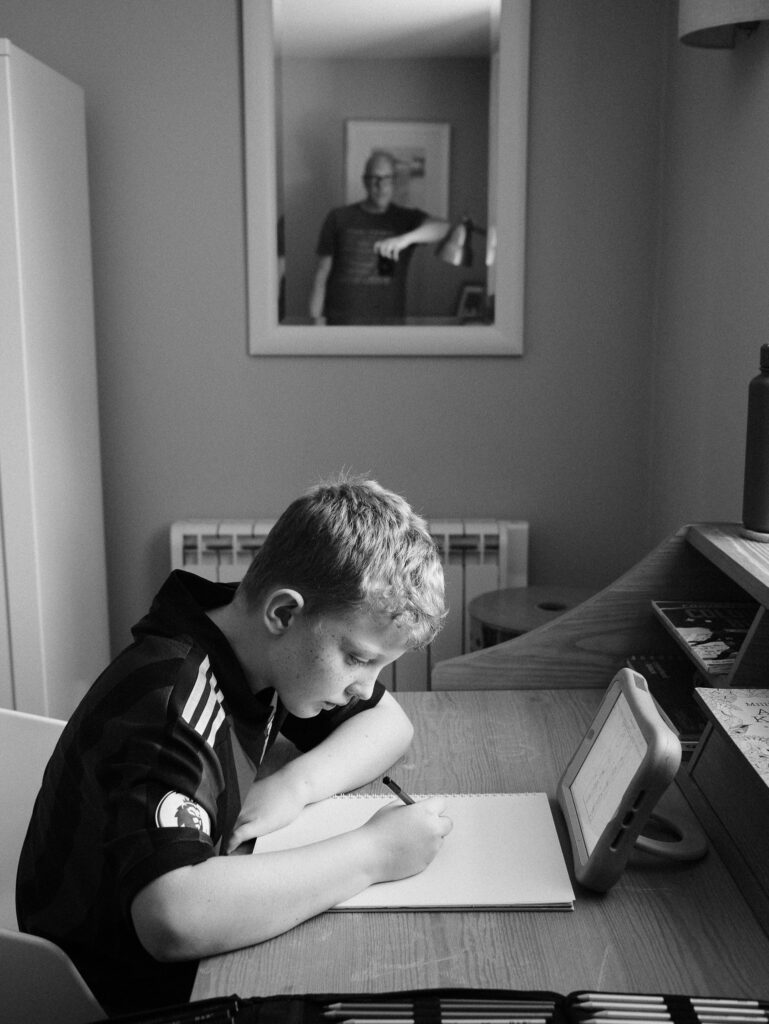 Black and white documentary photography on the Fujifilm X100VI