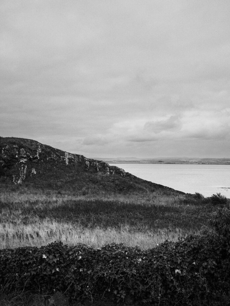 Northumberland coast in black and white - Show on Fujifilm X100VI
