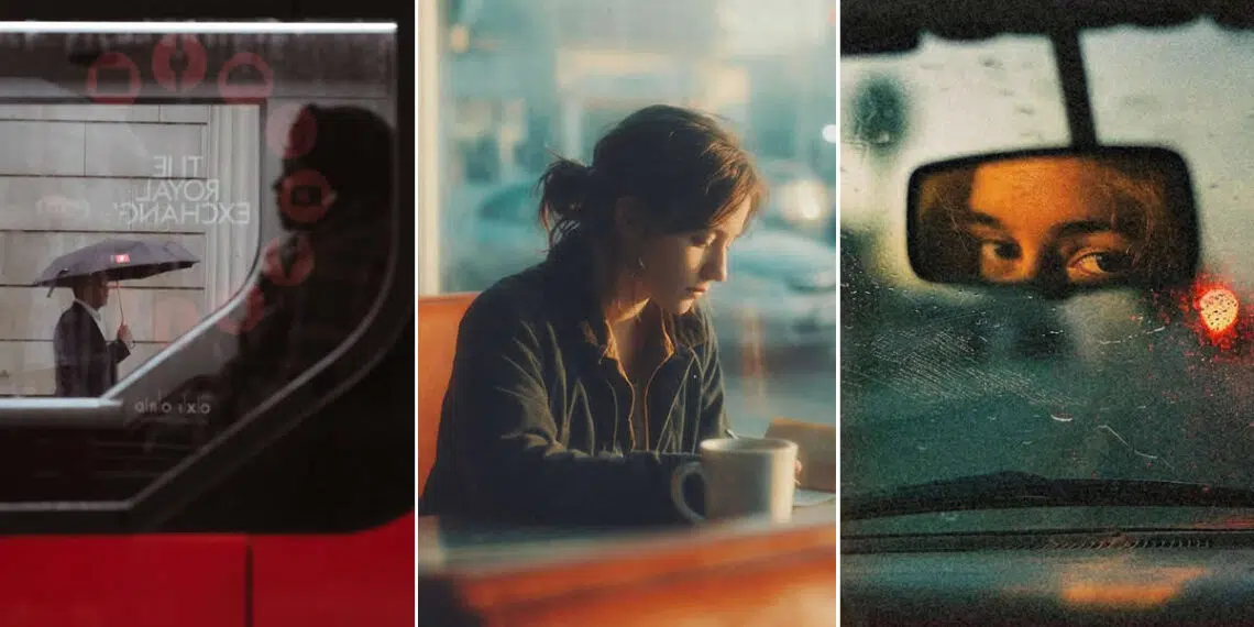 Examples of cinematic, storytelling street photography