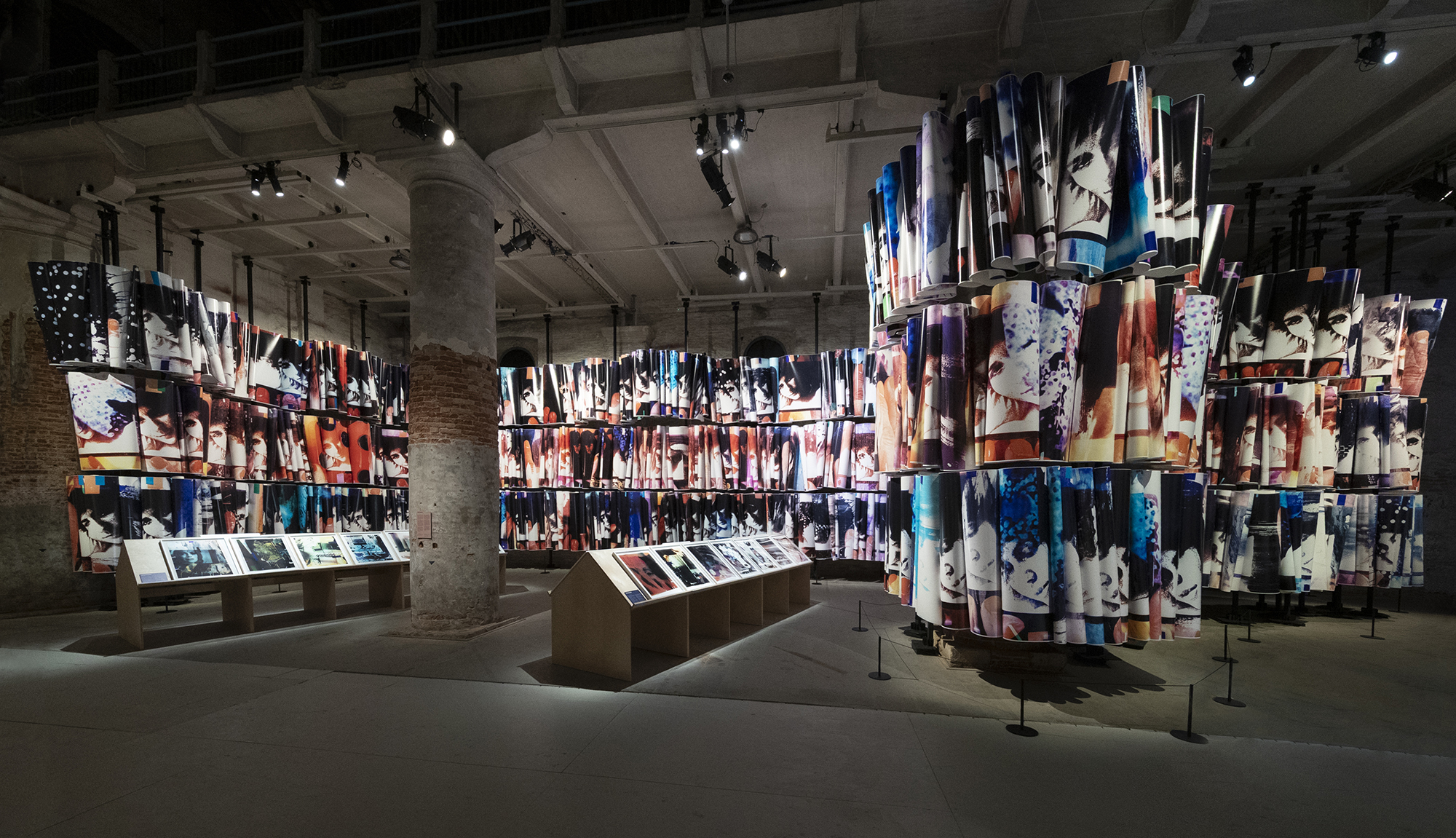 Carrie Schneider, First Living Woman, 2026. Installation view from In Minor Keys, the 61st International Art Exhibition of the Venice Biennale, 2026