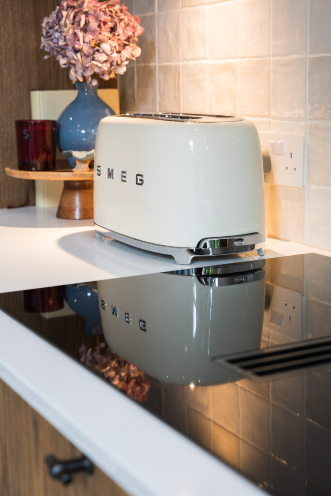 Editorial Photography of Heather, At Home With SMEG kitchen competition winner for SMEG - North Leeds